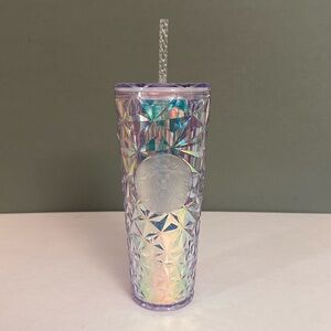 Starbucks Holiday Diamond Tumbler with Straw